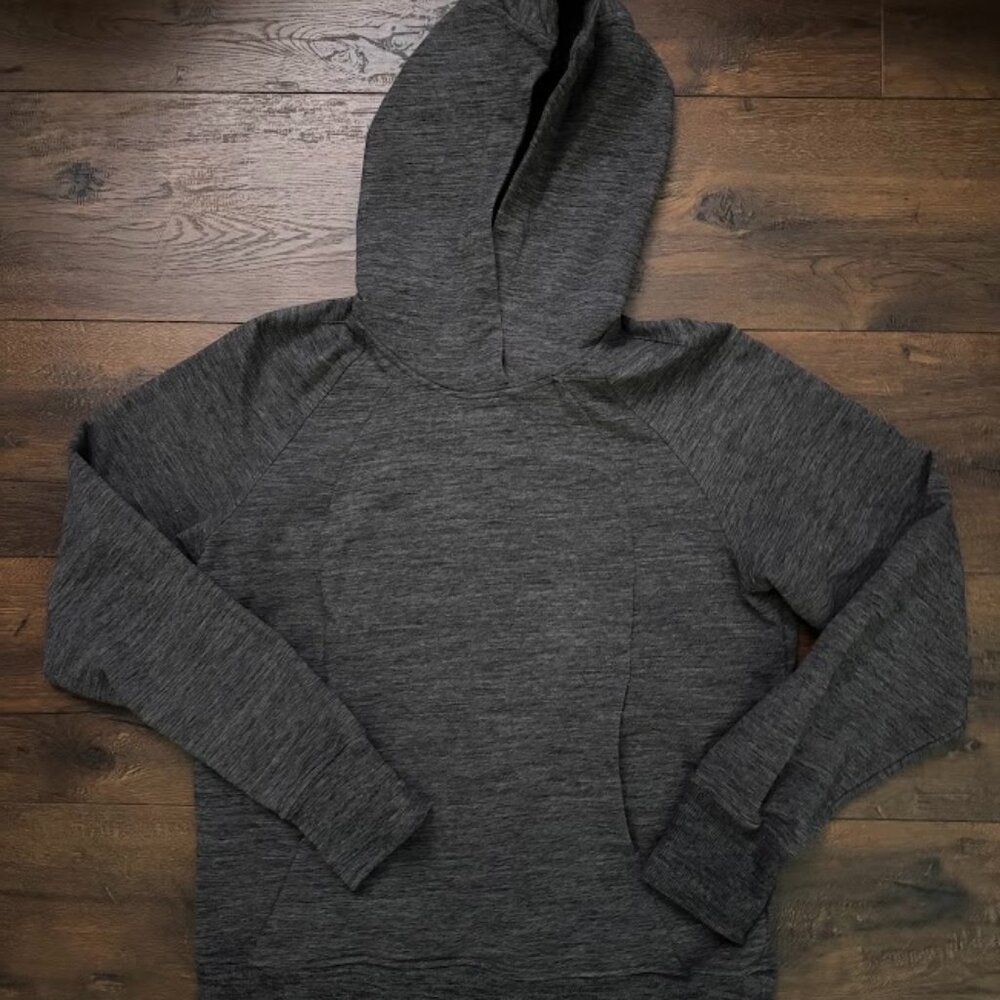 Lululemon Scuba Pullover Heathered Core Dark Grey - Picture 5 of 8